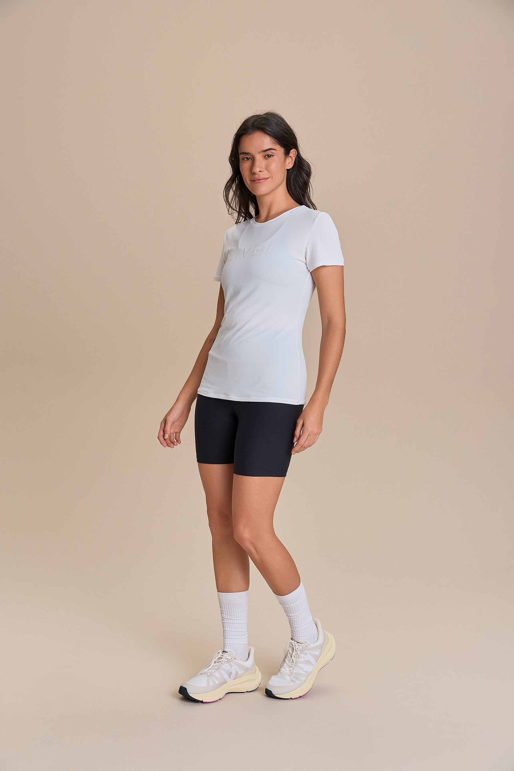 Camiseta LIVE! Comfort Branco