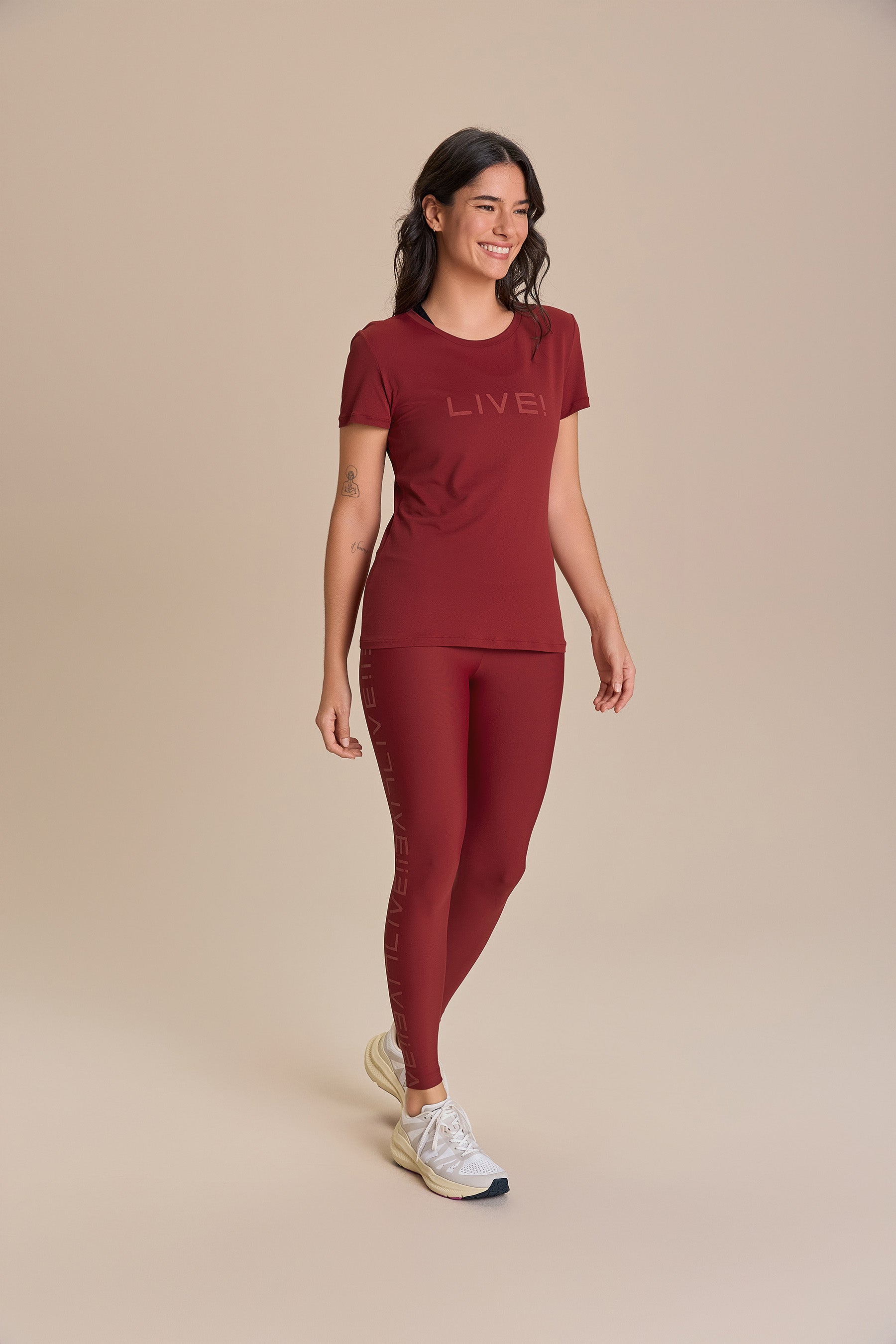 Camiseta LIVE! Comfort Vermelho