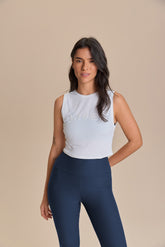 Regata Cropped LIVE! Comfort Branco