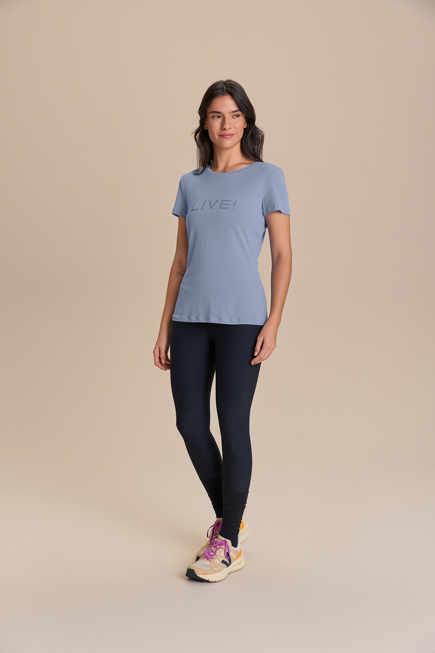 Camiseta LIVE! Comfort Azul