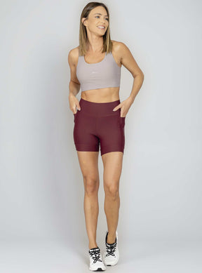 Bermuda Com Bolso Bordo Run More
