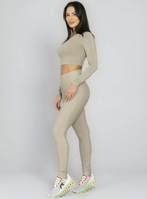 Blusa Manga Longa Verde Run More