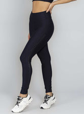 Legging Com Bolso Preto Run More