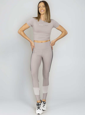 Blusa Cropped Cinza Run More