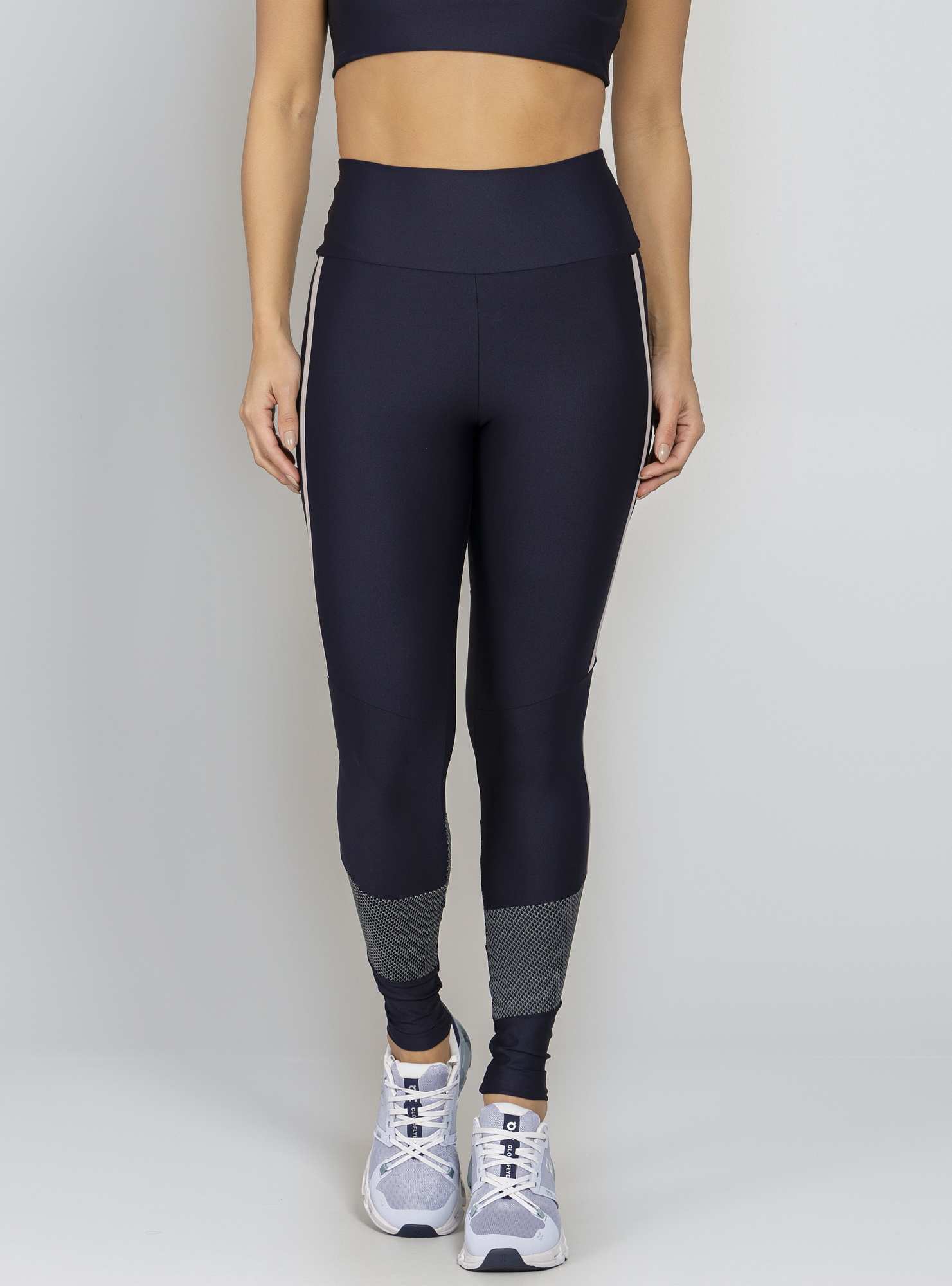 Legging Cintura Alta Preto Run More