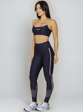 Legging Cintura Alta Preto Run More