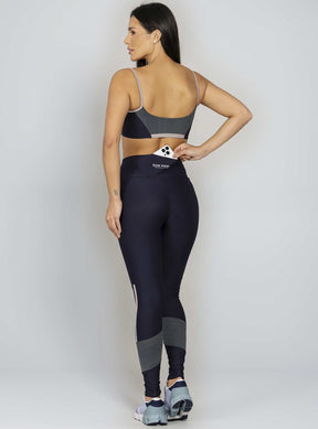 Legging Cintura Alta Preto Run More