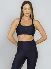 Top Máxima Sustentação Preto Run More