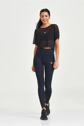 Cropped Tela Classico Preto Caju Brasil