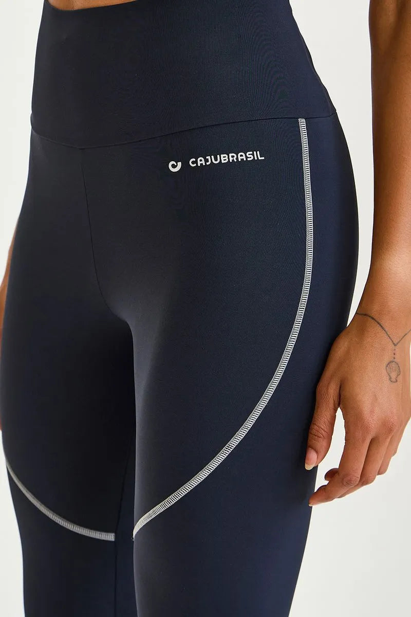 Legging NY Com Bolso Nas Costas Preto Caju Brasil