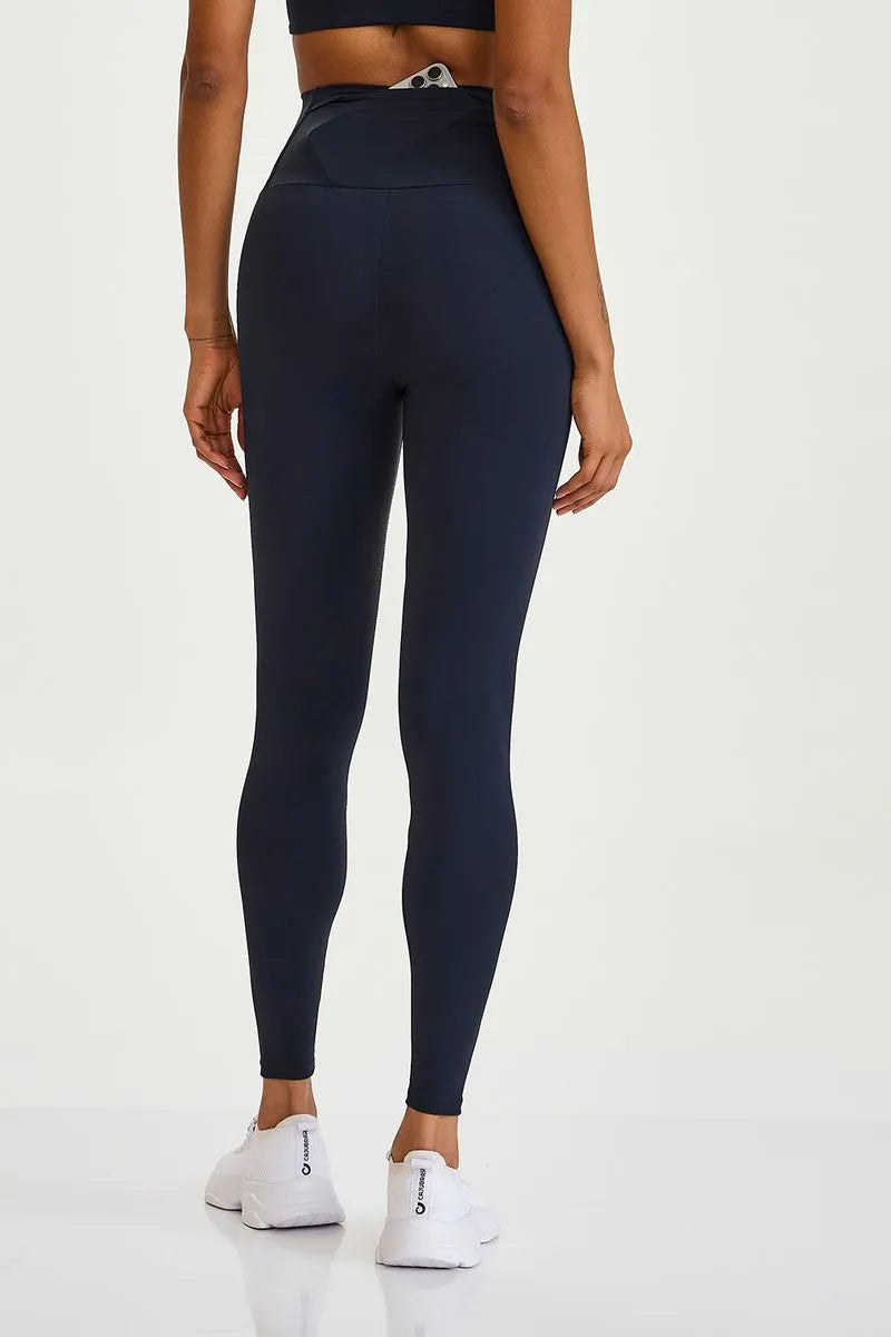 Legging NY Com Bolso Nas Costas Preto Caju Brasil