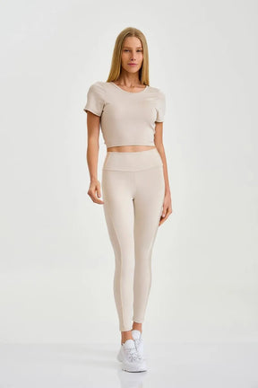 Cropped Blocksundry Torcido Nas Costas Off White Caju Brasil