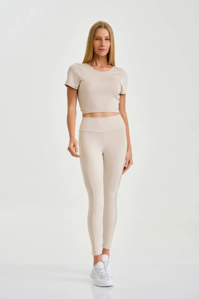 Cropped Blocksundry Torcido Nas Costas Off White Caju Brasil