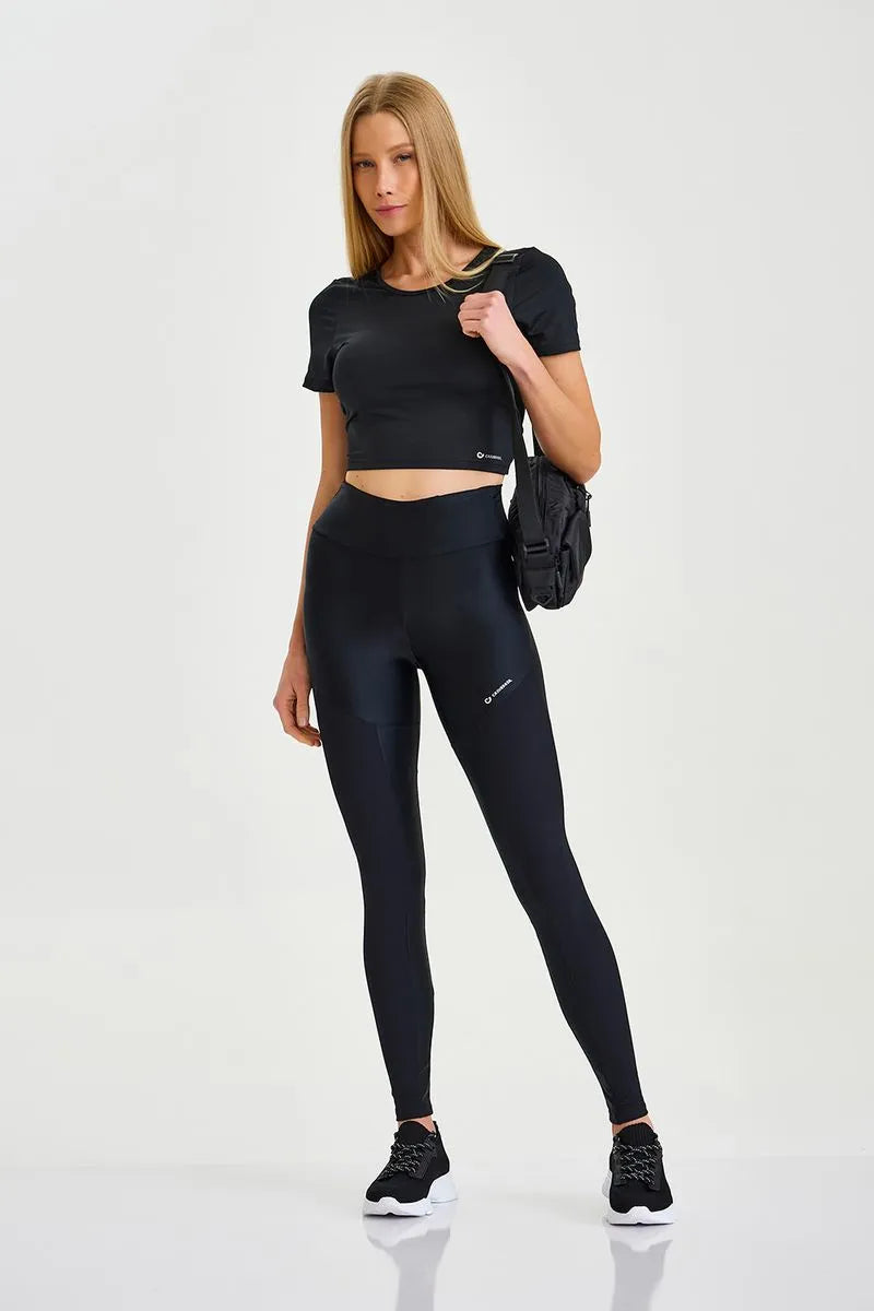 Cropped Blocksundry Torcido Nas Costas Preto Caju Brasil