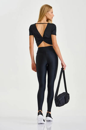 Cropped Blocksundry Torcido Nas Costas Preto Caju Brasil
