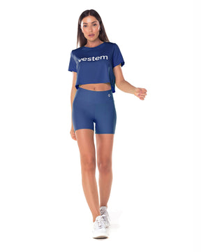 Shorts Embaixadora Azul Vestem