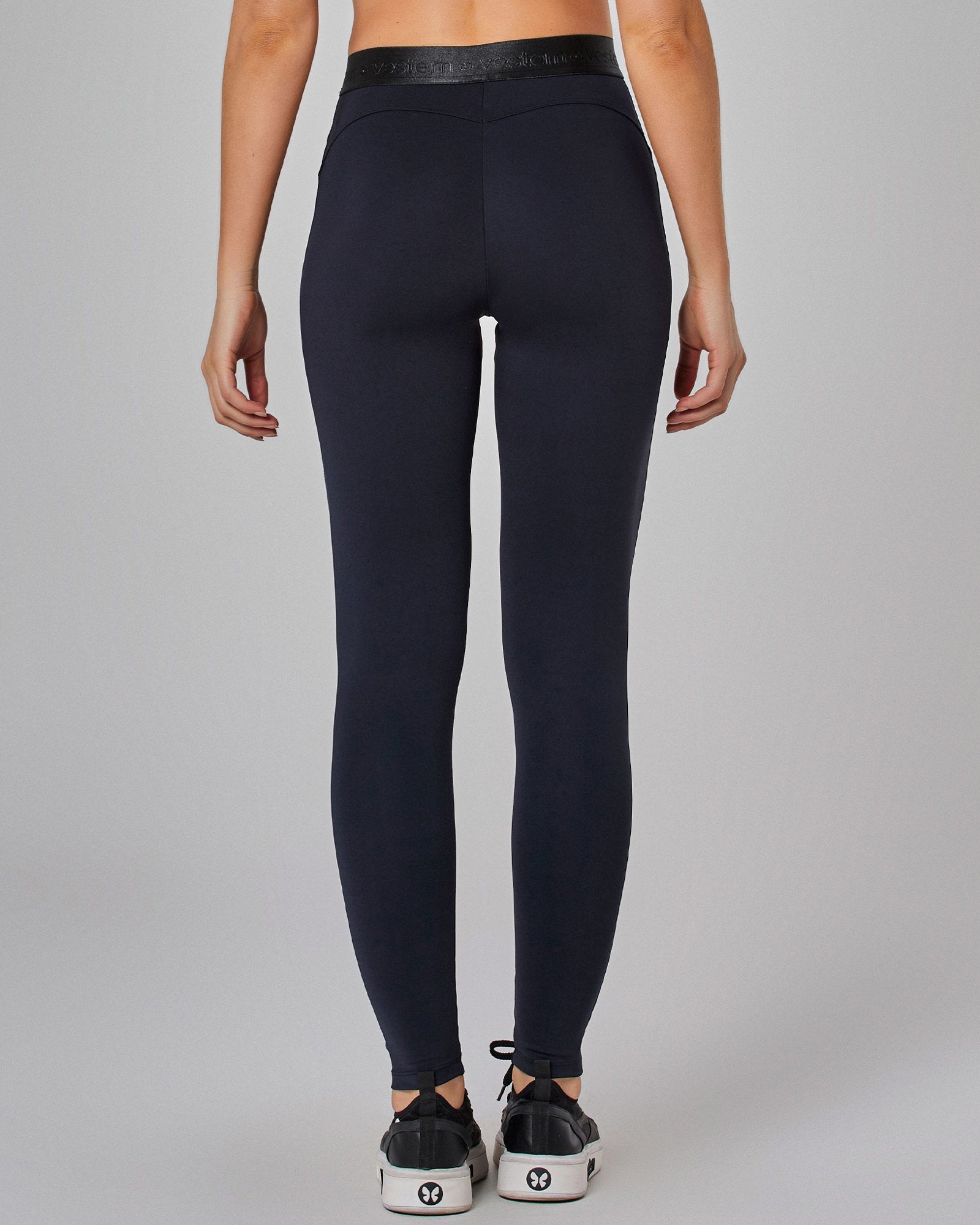 Legging Fusô Cós Transpassado Core Preto Vestem