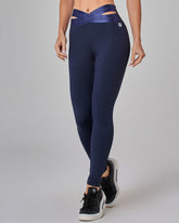 Legging Fusô Cós Transpassado Core Marinho Vestem
