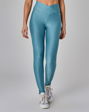 Legging Fuso Tulip Azul Vestem