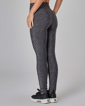 Legging Fusô Shape Up Athletica Chumbo Vestem