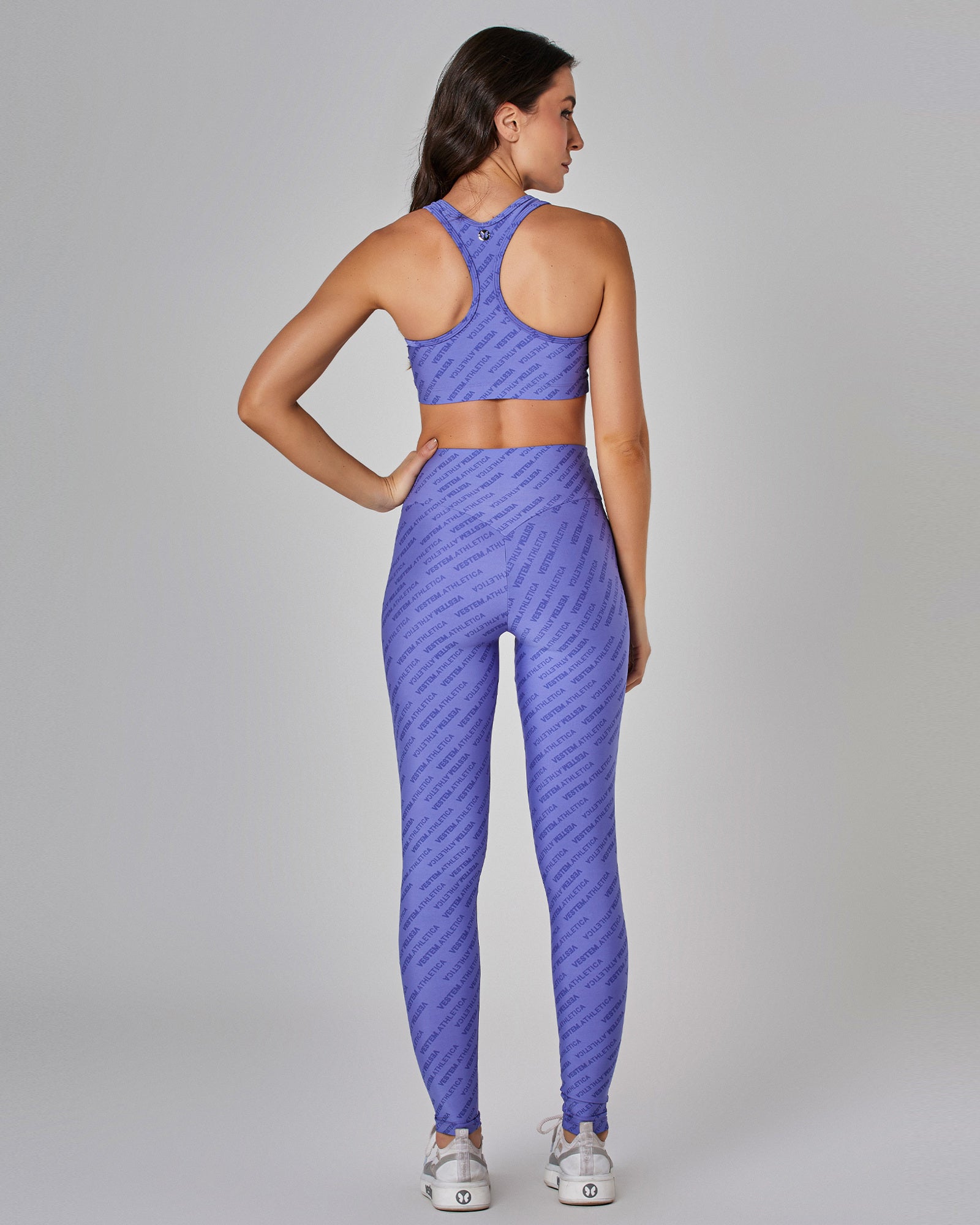 Legging Fusô Shape Up Athletica Roxo Vestem