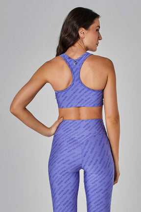 Top Média Sustentação Athletica Roxo Vestem