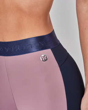 Legging Fusô Bicolor Prime Marinho Vestem