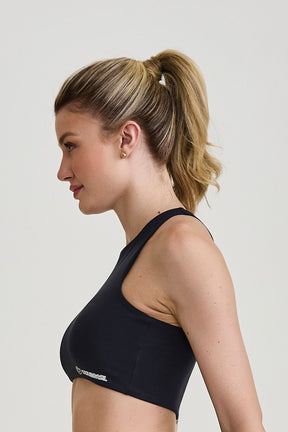 Top Com Silk Preto Caju Brasil