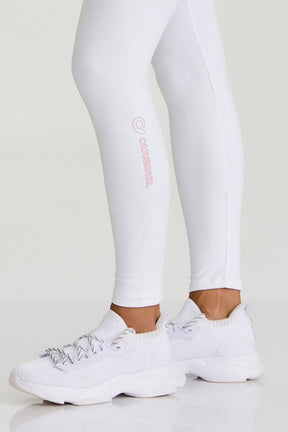 Legging Com Cadarço Branco Caju Brasil