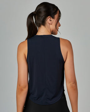 Regata Cropped Dry Fit Embaixadoras Preto Vestem