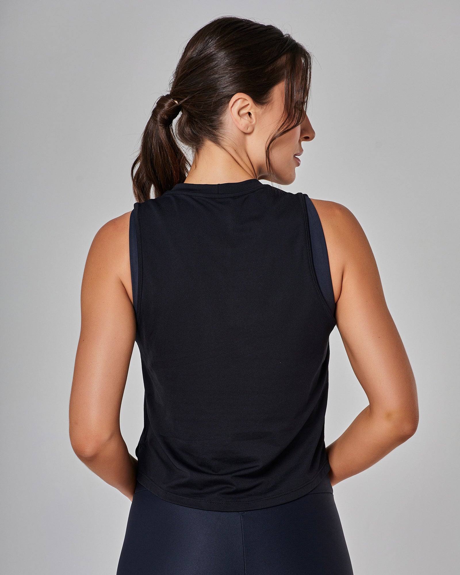 Regata Dry Fit Air Preto Vestem