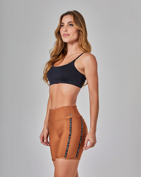 Shorts Hype Marrom Conhaque Vestem