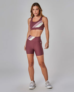 Shorts Tricolor Motion Vermelho Vestem