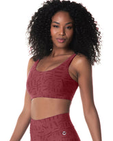 Top Médio Sustentação Logomania Myst Vermelho Vestem