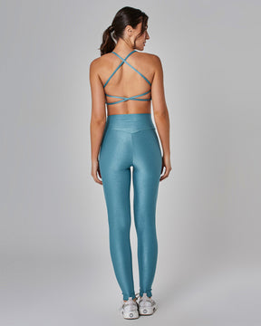Legging Fuso Tulip Azul Vestem