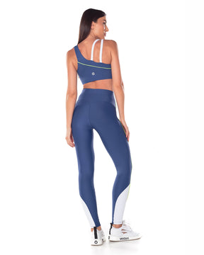 Top Assimetrico Astra Azul Jeans Vestem