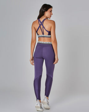 Top Média Sustentação Bounce Roxo Vestem