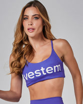 Top Média Sustentação Embaixadoras Roxo Vestem