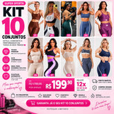 ( Upsell ) PROMO KIT + 10 CONJUNTO TOP LEGGING