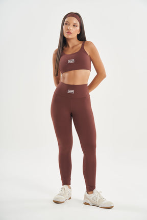 Legging Basic Colors Marrom Lets Gym