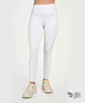 Legging Símbolo Essential Off White Alto Giro