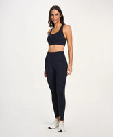 Legging Laser Bolso E Refletivos Preto Alto Giro