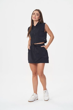 Colete Athleisure Preto Lets Gym