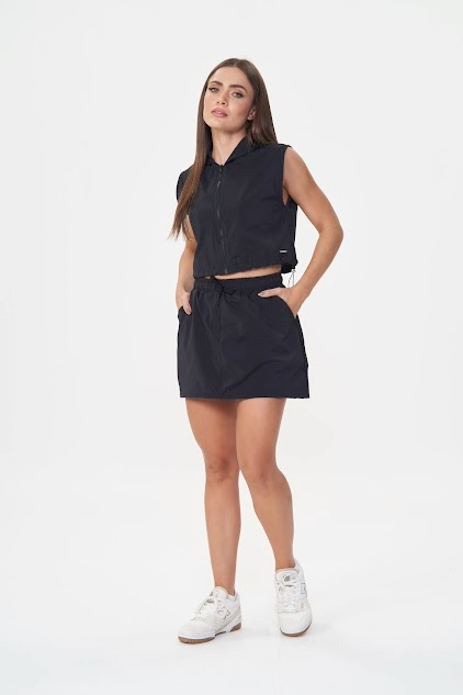 Colete Athleisure Preto Lets Gym