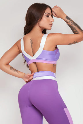 Top Lumina Lavanda Lets Gym
