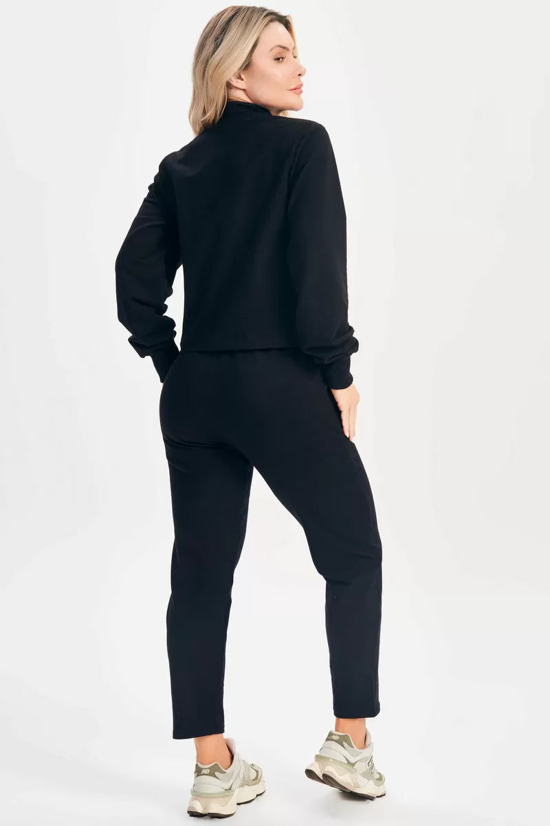 Conjunto Blusa e Calça Core Preto Lets Gym