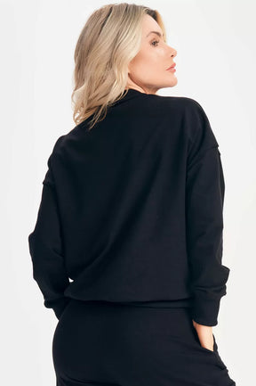 Conjunto Blusa e Calça Jogger Relax Preto Lets Gym