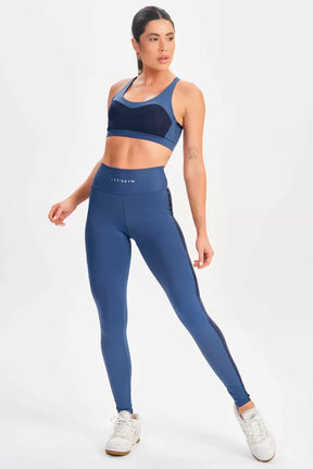 Top Dark Azul Marinho Lets Gym