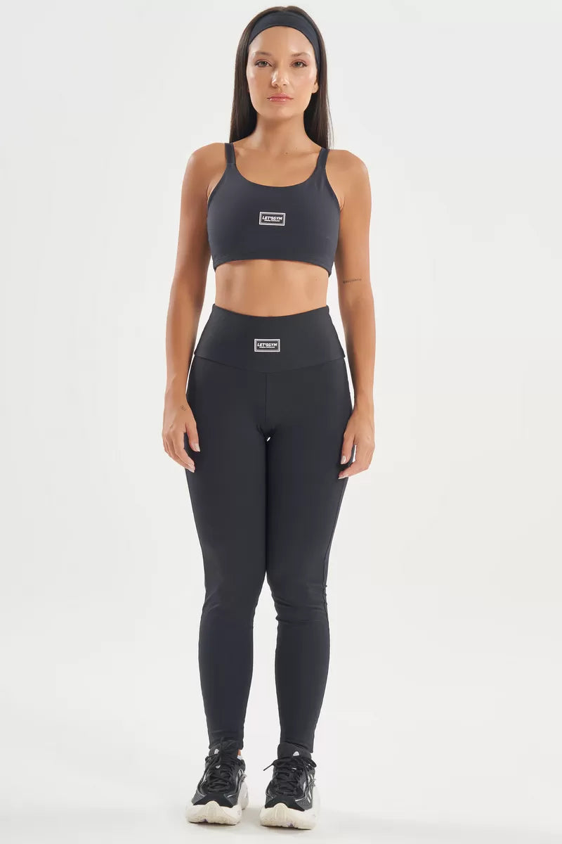Legging Basic Colors Preto Lets Gym