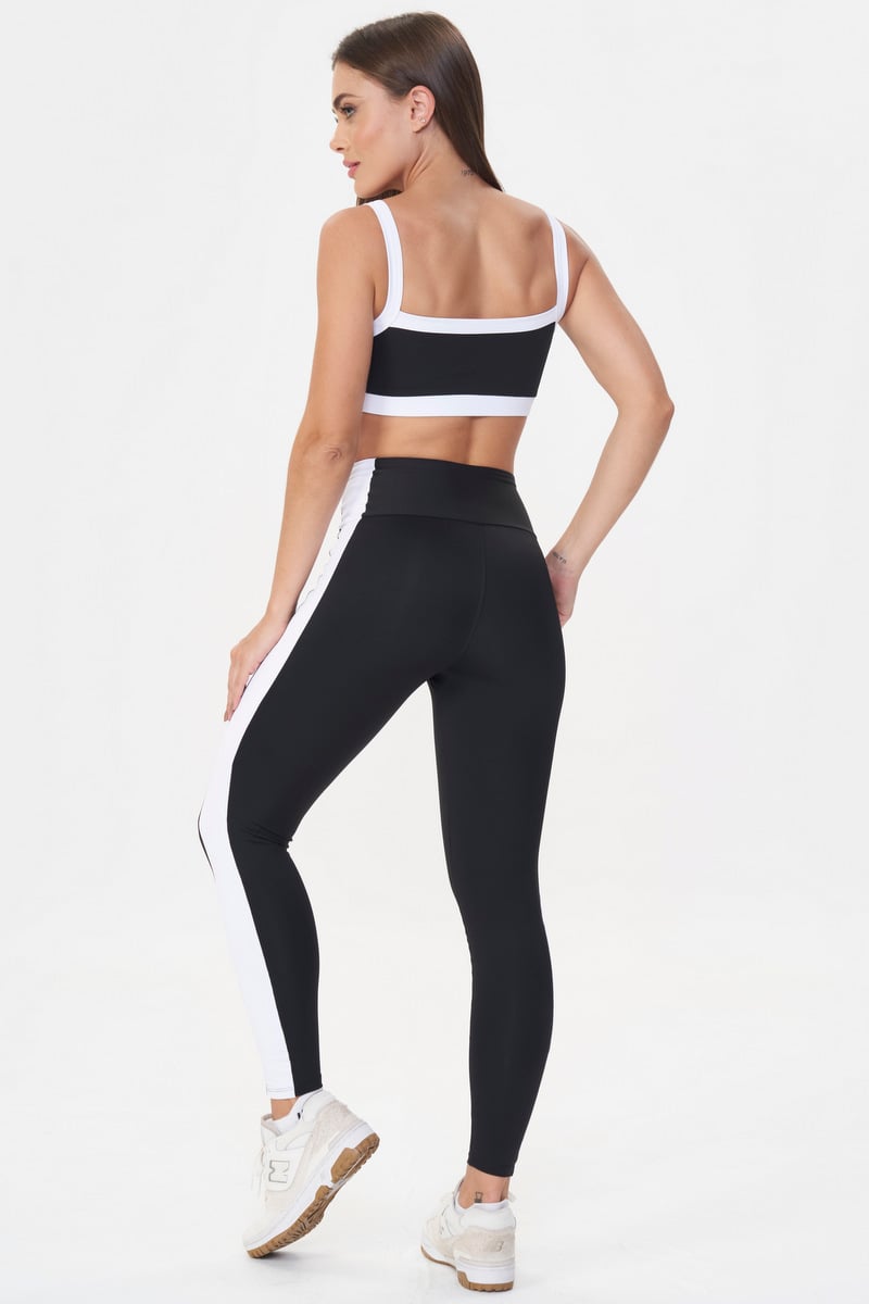 Legging Tunning Preto Lets Gym
